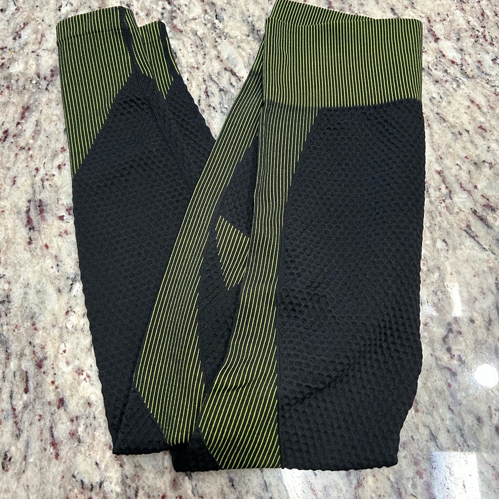 Workout legging & crop top jacket set